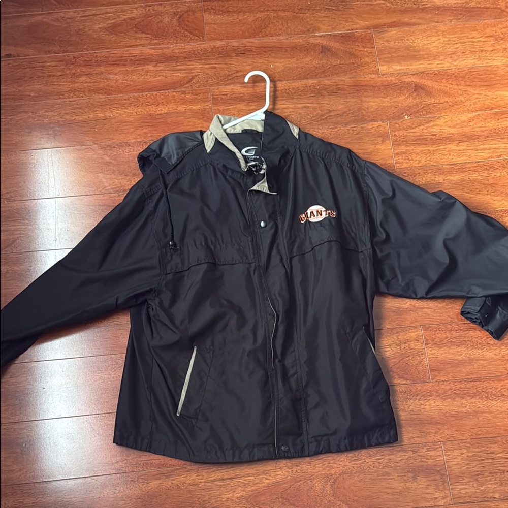 Black Giants Windbreaker Jacket